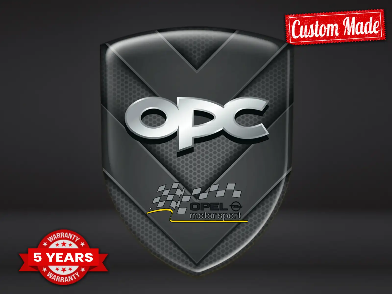OPC Printed Logo Stickers Limited Premium Professional